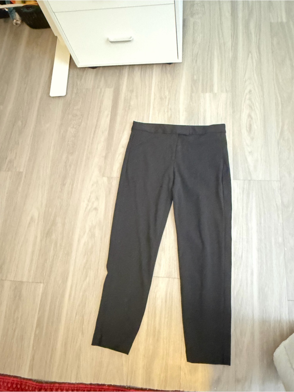 DKNY Black Slim Pull-On Pants